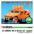 1/35 US HMMWV BFGR "MT/A" Sagged Wheels Set for Academy M1151/Bronco M1114 (5 wheels)