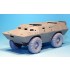 1/35 US M706 (V100) Commando Sagged Wheels Set for Hobby Boss kits #82418/82419 (4 wheels)