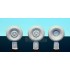 1/35 US M151A1/A2 Mutt Jeep Sagged Wheels Set for Academy/Tamiya kits (5 wheels)