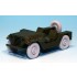 1/35 US M151A1/A2 Mutt Jeep Sagged Wheels Set for Academy/Tamiya kits (5 wheels)