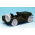 1/35 US M151A1/A2 Mutt Jeep Sagged Wheels Set for Academy/Tamiya kits (5 wheels)