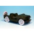 1/35 US M151A1/A2 Mutt Jeep Sagged Wheels Set for Academy/Tamiya kits (5 wheels)