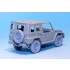 1/35 JGSDF Type 73 Light Truck Sagged Wheels Set for Trumpeter kits (5 wheels)