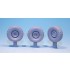 1/35 German UNIMOG Lkw 2t Sagged Wheels Set for Revell kits #03020/03082 (5 wheels)