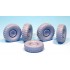 1/35 German UNIMOG Lkw 2t Sagged Wheels Set for Revell kits #03020/03082 (5 wheels)