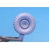 1/35 German UNIMOG Lkw 2t Sagged Wheels Set for Revell kits #03020/03082 (5 wheels)