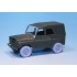 1/35 Soviet UAZ-469 Truck Sagged Wheels Set for Trumpeter kit #02327 (5 wheels)