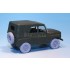 1/35 Soviet UAZ-469 Truck Sagged Wheels Set for Trumpeter kit #02327 (5 wheels)