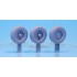 1/35 Pick-up Truck Type 2 Sagged Wheels Set 1 for Meng Model kit VS-004 (5 wheels)