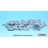 1/35 US M48 Patton MBT Tank Road Wheels Set for M47/M48/M60/M88 kits (14 road wheels)