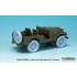 1/35 US M38A1 1/4t Utility Truck Sagged Wheels Set for AFV Club AF35S17/AF35S19 (5 wheels)