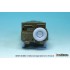 1/35 US M38A1 1/4t Utility Truck Sagged Wheels Set for AFV Club AF35S17/AF35S19 (5 wheels)