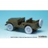 1/35 US M38A1 1/4t Utility Truck Sagged Wheels Set for AFV Club AF35S17/AF35S19 (5 wheels)