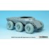 1/35 British Saladin Mk.II Sagged Wheels Set for Dragon kit #3554 (6 wheels)