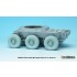 1/35 British Saladin Mk.II Sagged Wheels Set for Dragon kit #3554 (6 wheels)