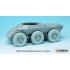 1/35 British Saladin Mk.II Sagged Wheels Set for Dragon kit #3554 (6 wheels)