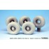 1/35 US MIM-104 M901 and AN/MPQ-53 Trailer Sagged Wheels Set for Trumpeter kit