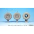 1/35 Italian LMV Lince Michelin XML Sagged Wheels Set for Italeri kit