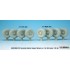 1/35 Polish Army KTO Rosomak "Nokian" Sagged Wheels Set for IBG Models kit