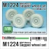 1/35 US M1224 MRAP Wheel Set for Bronco kits