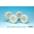 1/35 US M1224 MRAP Wheel Set for Bronco kits