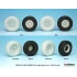 1/35 US M1224 MRAP Wheel Set for Bronco kits