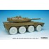 1/35 JGSDF Type 16 MCV Sagged Wheel Set for Tamiya kits