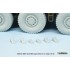 1/35 JGSDF Type 16 MCV Sagged Wheel Set for Tamiya kits