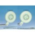 1/35 US M54A2 Cargo Truck Sagged Rear Wheel set (standard loaded) for AFV Club kits