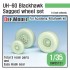 1/35 US UH-60 Blackhawk Wheel set for Academy/Kittyhawk kits