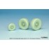 1/35 US UH-60 Blackhawk Wheel set for Academy/Kittyhawk kits