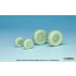 1/35 US SH/MH-60 Seahawk Wheel set for Kittyhawk kits