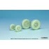 1/35 US SH/MH-60 Seahawk Wheel set for Kittyhawk kits