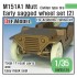 1/35 US M151A1 Early sagged Wheels (civilian tyres) w/Front Suspension for Tamiya/Academy