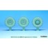 1/35 British Jackal MWMIK 4x4 Sagged Wheel set for HobbyBoss kits
