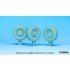 1/35 British Jackal MWMIK 4x4 Sagged Wheel set for HobbyBoss kits