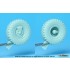 1/35 M923A2 BIG FOOT Truck Goodyear Sagged Wheel set for I Love kit/Italeri kits
