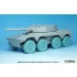 1/35 South African Rooikat AFV Sagged Wheel set for Trumpeter kits