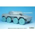 1/35 South African Rooikat AFV Sagged Wheel set for Trumpeter kits