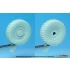 1/35 South African Rooikat AFV Sagged Wheel set for Trumpeter kits