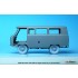 1/35 Russian UAZ 3909 Van Sagged Wheel set for Zvezda kits