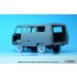 1/35 Russian UAZ 3909 Van Sagged Wheel set for Zvezda kits