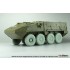 1/35 US Stryker Sagged Wheels #1 Michelin XML 12.00 R20 Tyres ver. for AFV Club/Trumpeter kits