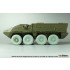 1/35 US Stryker Sagged Wheels #1 Michelin XML 12.00 R20 Tyres ver. for AFV Club/Trumpeter kits