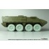 1/35 US Stryker Sagged Wheels #1 Michelin XML 12.00 R20 Tyres ver. for AFV Club/Trumpeter kits