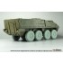 1/35 US Stryker Sagged Wheels #1 Michelin XML 12.00 R20 Tyres ver. for AFV Club/Trumpeter kits