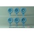 1/35 FJ43 SUV Sagged Wheel set for AK interactive kit