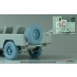 1/35 FJ43 SUV Sagged Wheel set for AK interactive kit