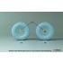 1/35 US M142 HIMARS Sagged Wheel set for Trumpeter kit