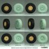 1/35 US Buffalo A2 6x6 MPCV Sagged Wheel set for Panda Hobby kit